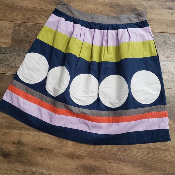 Boden Multi-Color Mini Skirt - Picture 6 of 9